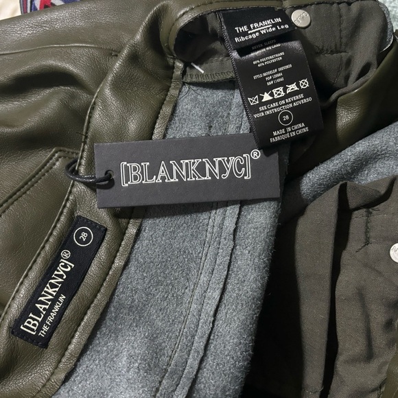 NWT BLANKNYC Women’s Franklin Faux Leather Pants - Picture 9 of 13